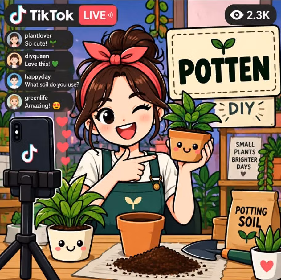 Liveköp pott