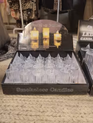 Smokeless candles