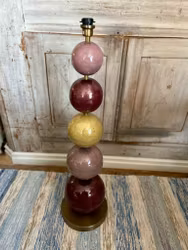 Lampfot multistone 5 plommon