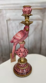 Ljusstake papegoja rosa