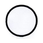 Tomt tygmärke - Cirkel (9,2 cm) - Innerdiameter 85 mm - Enkel