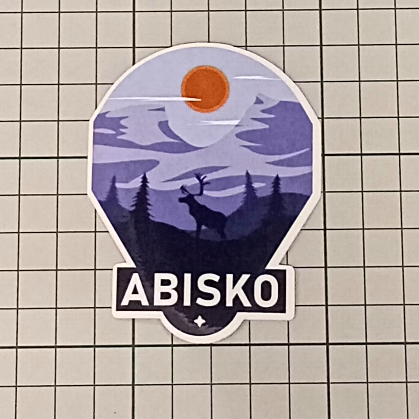 Abisko Nationalpark - Klistermärke