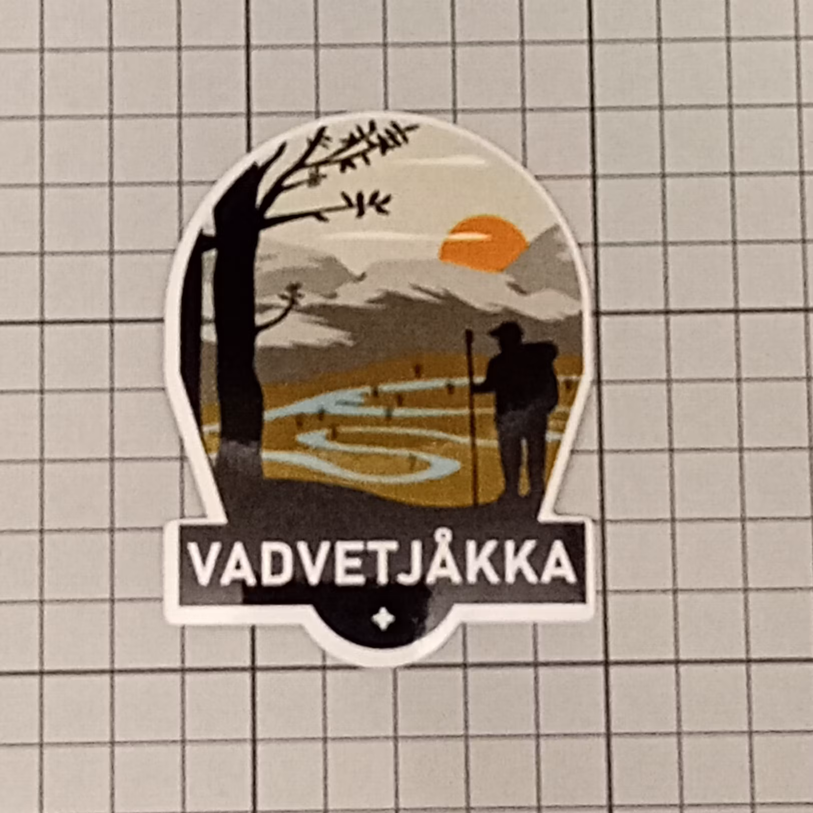 Vadvetjåkka Nationalpark - Klistermärke