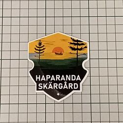 Haparanda Skärgårds Nationalpark - Klistermärke