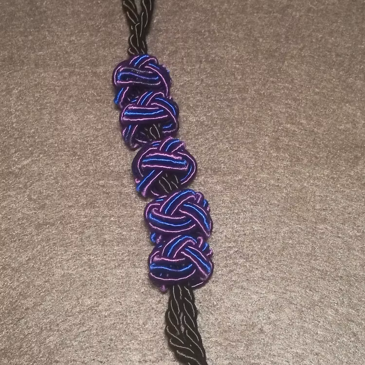 Spegatt (Purple - Royal Blue - Purple)