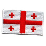 Flagga Georgien