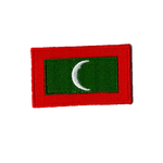 Flagga Maldiverna