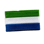 Flagga Sierra Leone