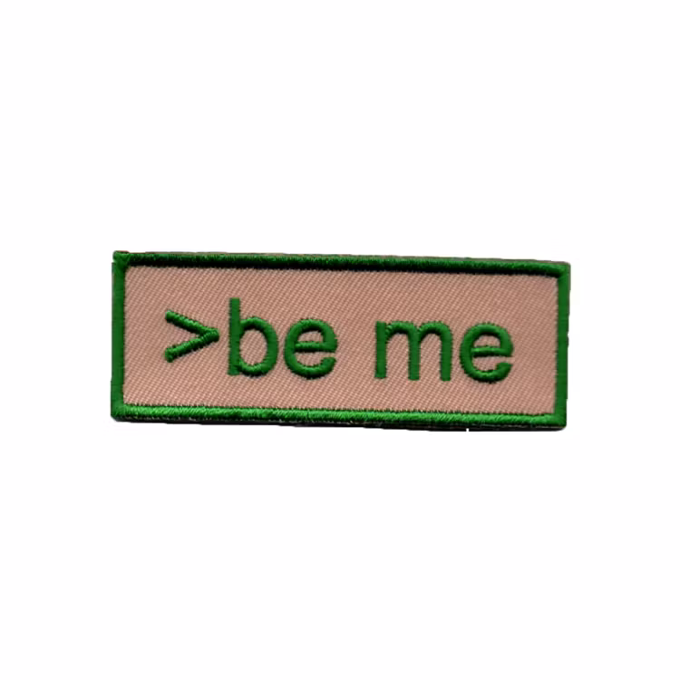 >be me