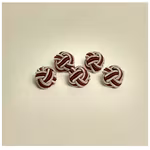 Spegatt (Silver - Maroon - Silver)