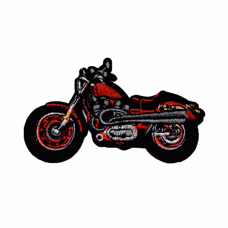 Motorcykel - Röd