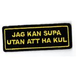 Jag kan supa utan att ha kul