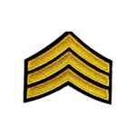 Sergeant stripes (Gul)