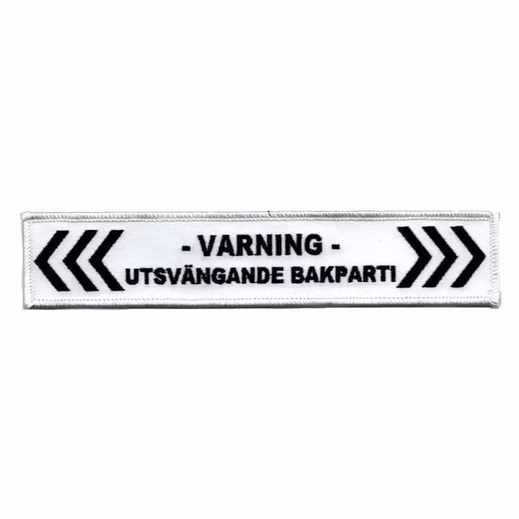 Varning - Utsvängande Bakparti (XL/XXL)