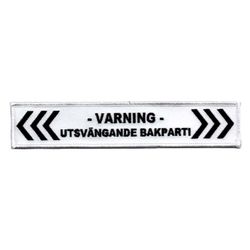 Varning - Utsvängande Bakparti (XL/XXL)