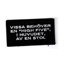 Vissa behöver en "High Five"