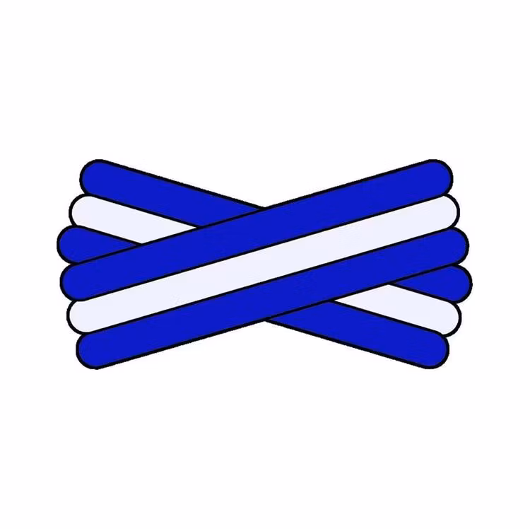 Spegatt (Royal Blue - White - Royal Blue)
