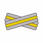 Spegatt (Silver - Yellow - Silver)