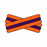 Spegatt (Orange - Purple - Orange)