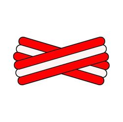 Spegatt (Red - White - Red)