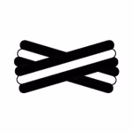 Spegatt (Black - White - Black)