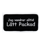 Jag vandrar alltid lätt packad