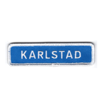 Karlstad vägskylt