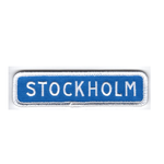 Stockholm vägskylt