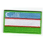 Flagga Uzbekistan
