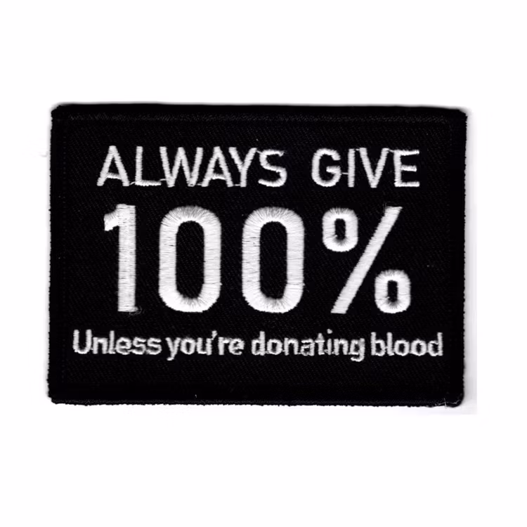 Always give 100%