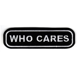 Who cares