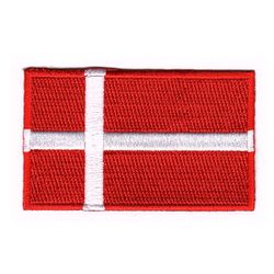Flagga Danmark (flera storlekar)