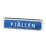 Fjällen vägskylt