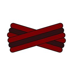Spegatt (Maroon - Brown - Maroon)