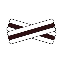 Spegatt (White - Brown - White)