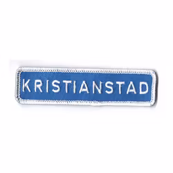 Kristianstad vägskylt