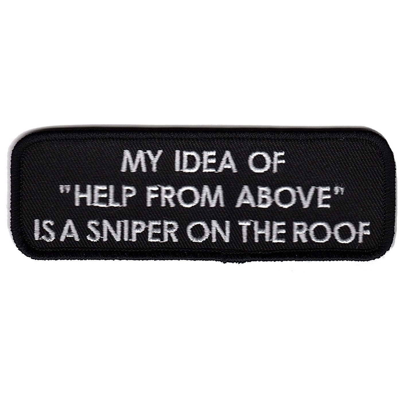Sniper on the roof