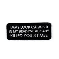 I may look calm