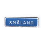 Småland vägskylt