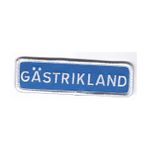 Gästrikland vägskylt
