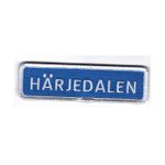 Härjedalen vägskylt