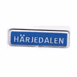 Härjedalen vägskylt