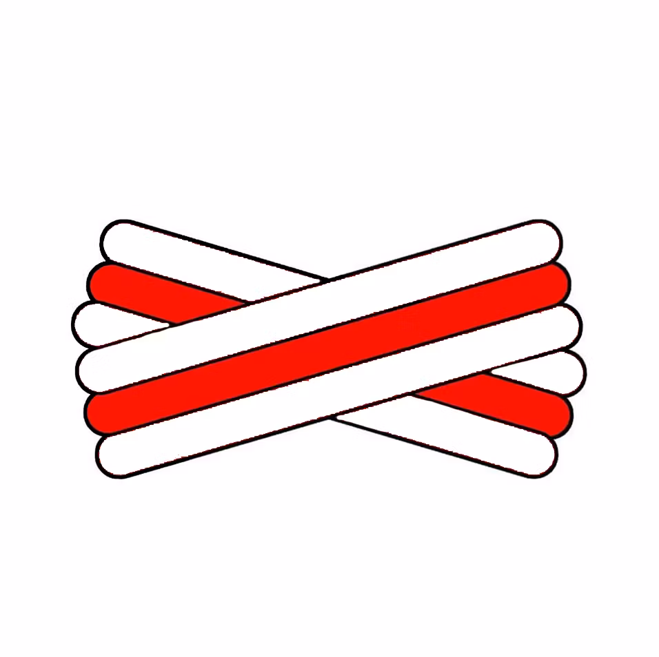 Spegatt (White - Red - White)