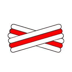 Spegatt (White - Red - White)