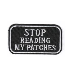 Stop reading my patches