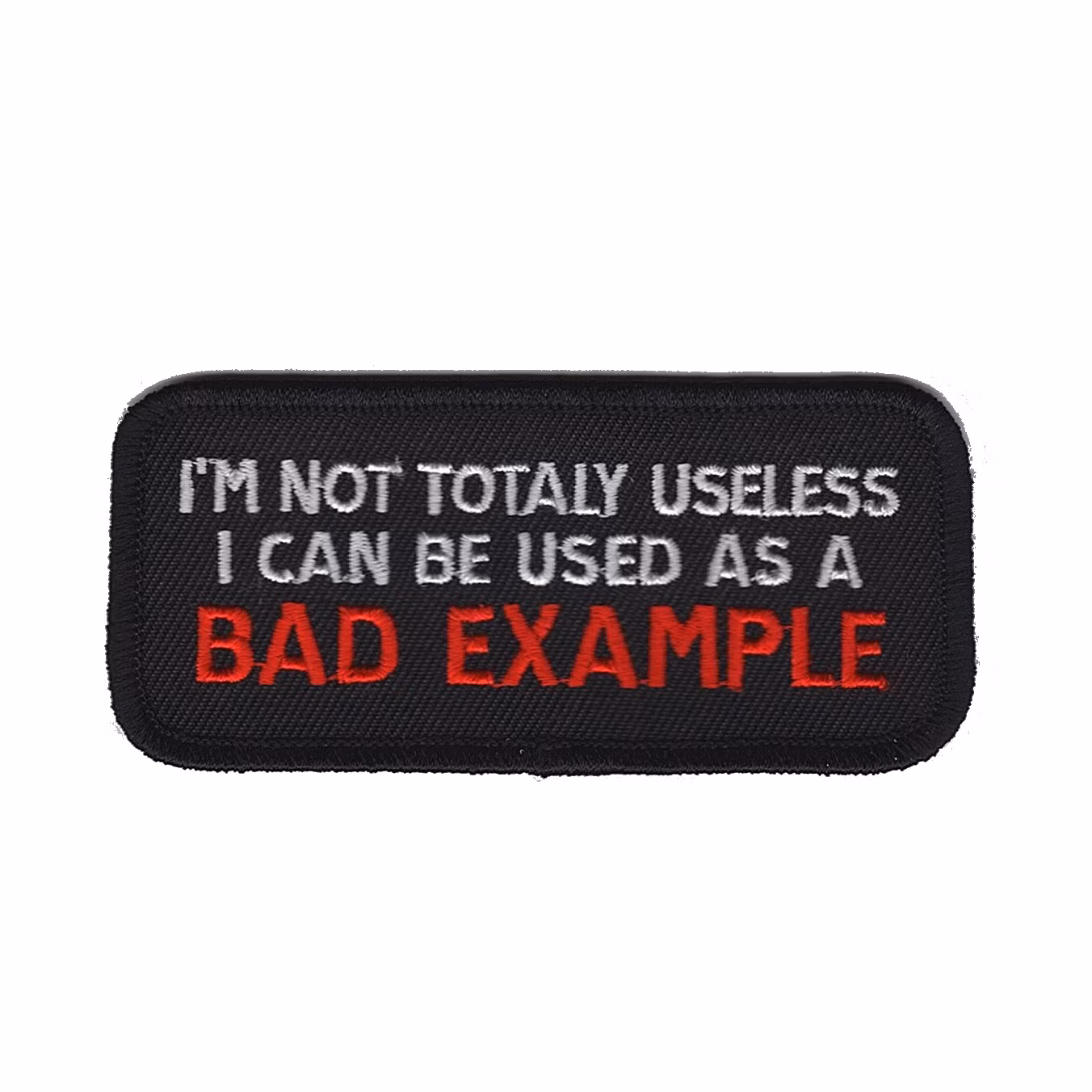 I can be used as a bad example