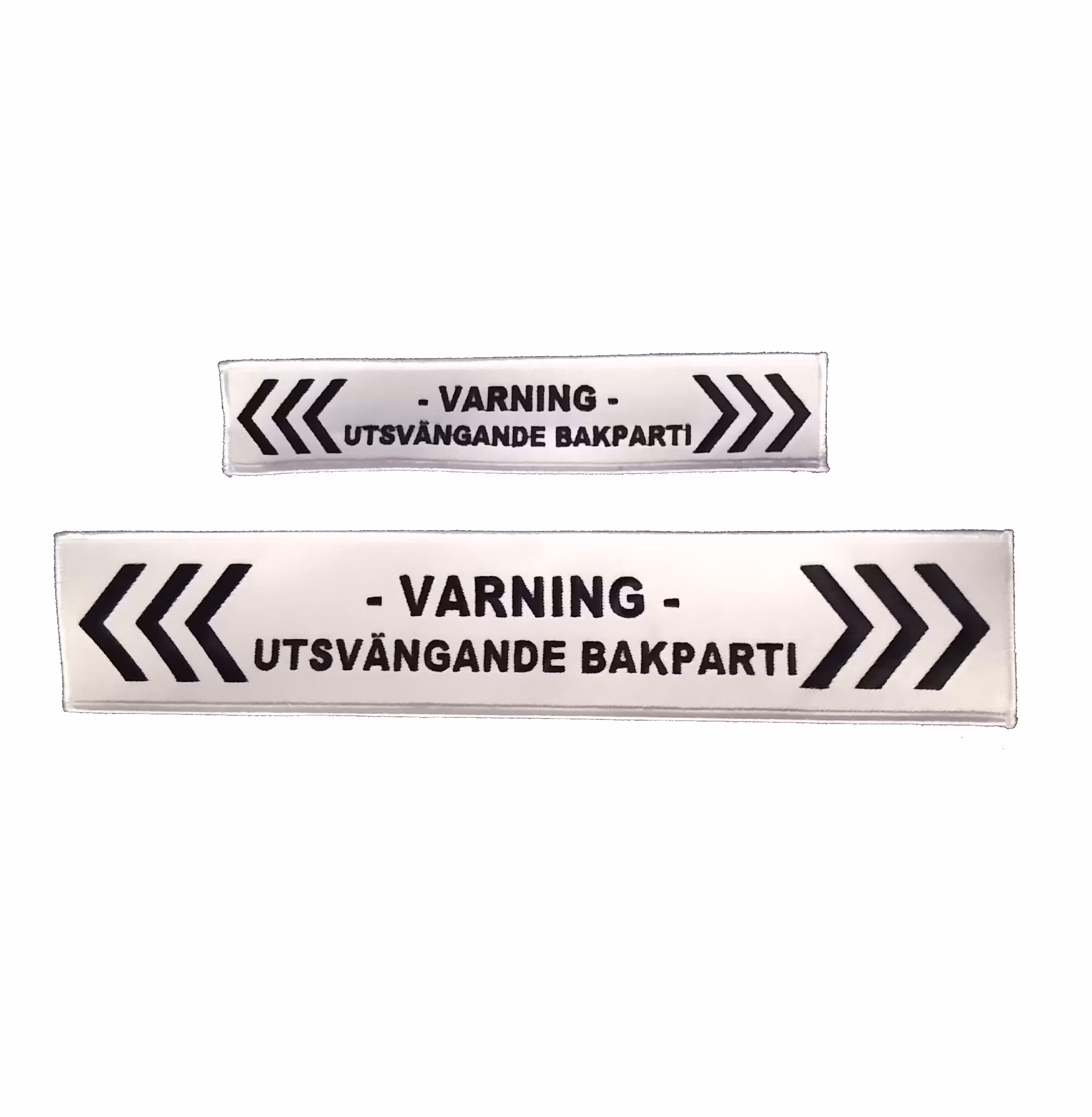 Varning - Utsvängande Bakparti (XL/XXL)