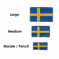 Flagga Sverige (flera storlekar)