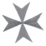 Riddarkors - Guld/silver - XL