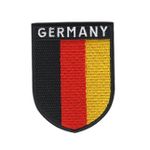 Flagga Germany - sköld
